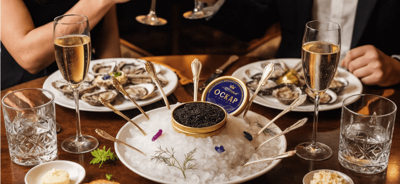An ode to caviar, in every course.